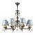 Люстра подвесная Maytoni Vals RC098-PL-08-R